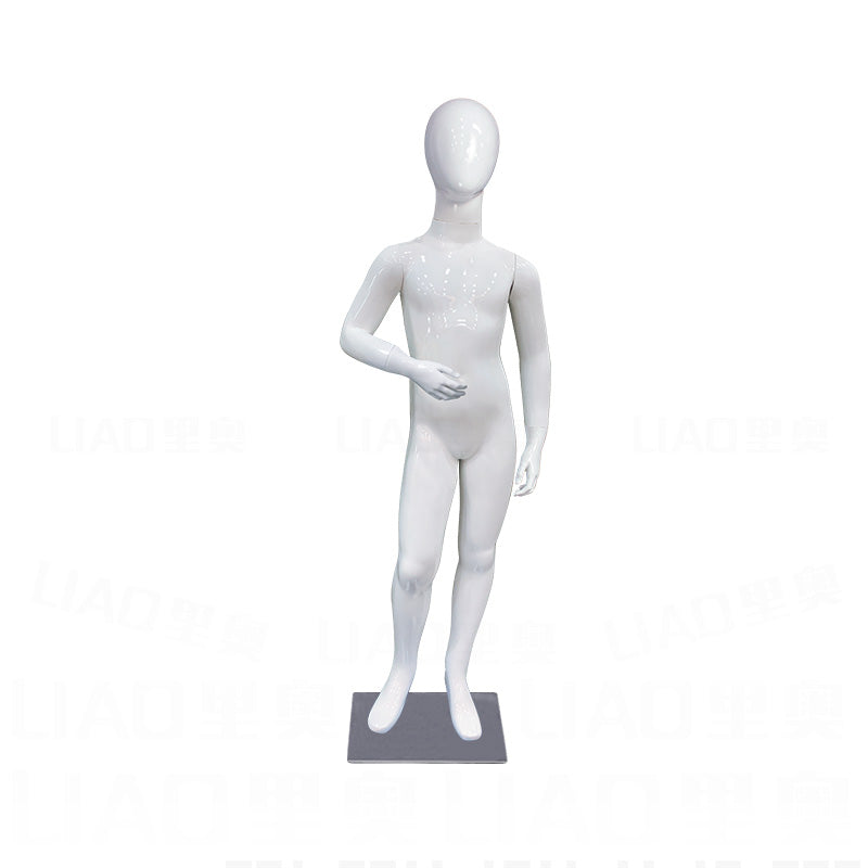 Children Mannequins Whole Body, High-end Brand Kid's Clothing Display Frame Large and Medium Kids Fiberglass Full Body