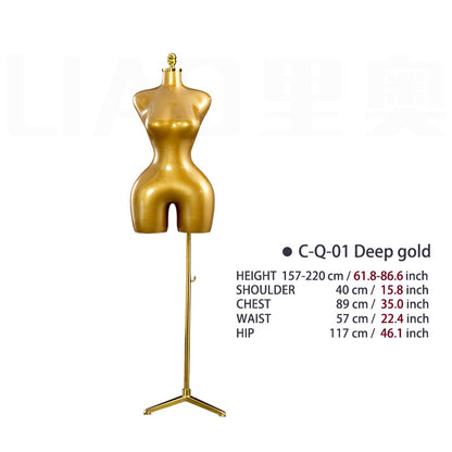 Fancy Mannequin  Dummy Chrome Muscular Male Full Body Mannequin for Clothing Store Display