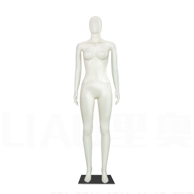 Factory Sale Chrome Female Mannequins High Heel Shinny Gold Blue Silver Women Dummy Boutique Clothes Shop Window Fashion Display