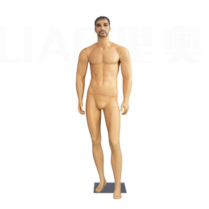Factory Wholesale Cheap Plastic Skin Color Male Mannequin Lifelike Muscle Men Dummy Fashion Store Display