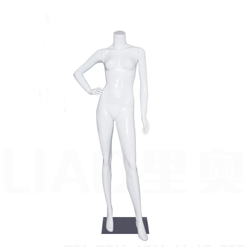Female Fiberglass Full-body Headless Female Mannequin Clothes Shop Boutique Fashion Display Women Dummy