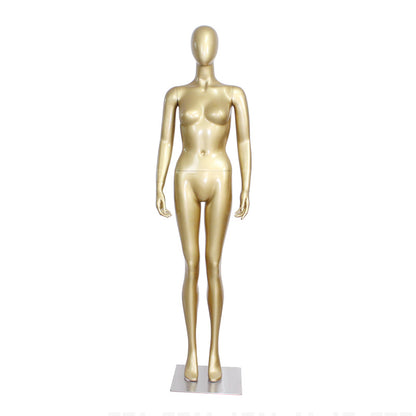 High Quality Golden Underwear Bra Female Mannequin Women Clothing Window Fashion Display