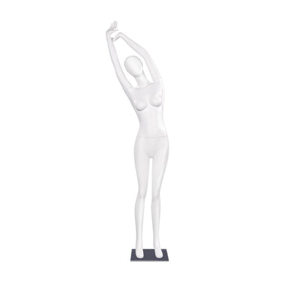 Sports Athlete Mannequin Full Body Female Dummy Yoga Mannequins Factory Directly Supply Window Display