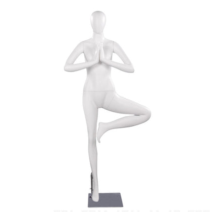 Sports Athlete Mannequin Full Body Female Dummy Yoga Mannequins Factory Directly Supply Window Display