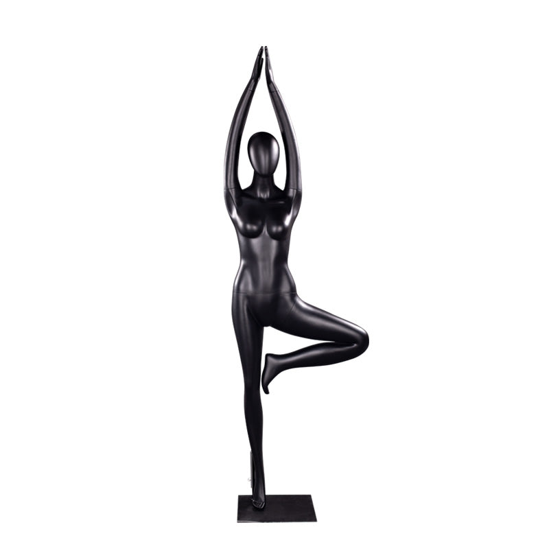 Sports Athlete Mannequin Full Body Female Dummy Yoga Mannequins Factory Directly Supply Window Display