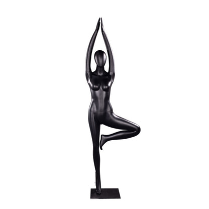 Sports Athlete Mannequin Full Body Female Dummy Yoga Mannequins Factory Directly Supply Window Display