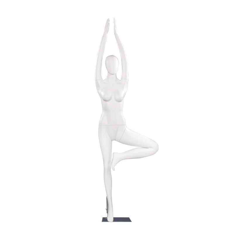 Sports Athlete Mannequin Full Body Female Dummy Yoga Mannequins Factory Directly Supply Window Display