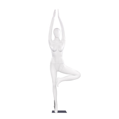 Sports Athlete Mannequin Full Body Female Dummy Yoga Mannequins Factory Directly Supply Window Display