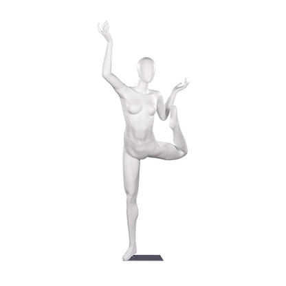 Sports Athlete Mannequin Full Body Female Dummy Yoga Mannequins Factory Directly Supply Window Display