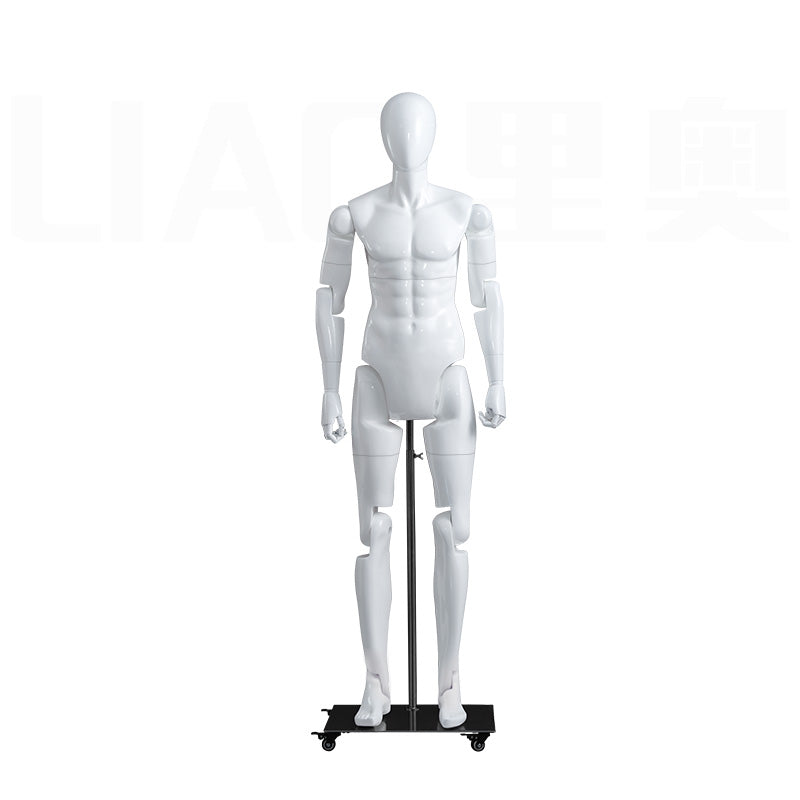 New adjustable Mannequin for men full body movable Joints Robot Model running man female fashion display