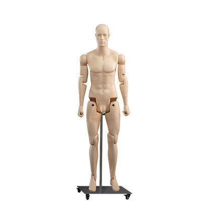 New adjustable Mannequin for men full body movable Joints Robot Model running man female fashion display