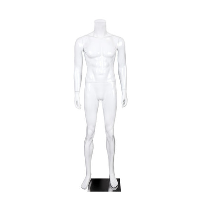 Headless Male Mannequin Fiberglass Men Dummy for Shop Display Clothes Garments