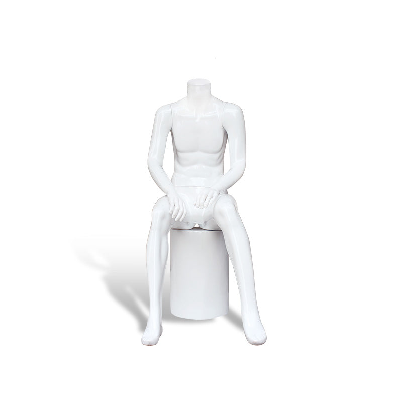 Headless Male Mannequin Fiberglass Men Dummy for Shop Display Clothes Garments