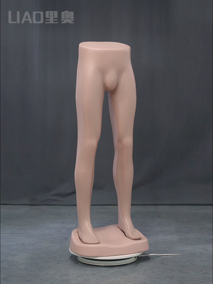 Factory Directly Sale Male Plastic Lower Body Male Torso Men's Clothe Store Boutique Window Display Realistic Silicone Mannequin