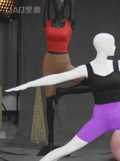 Sports Athlete Mannequin Full Body Female Dummy Yoga Mannequins Factory Directly Supply Window Display